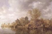 Jan josephsz van goyen River Landscape china oil painting reproduction
